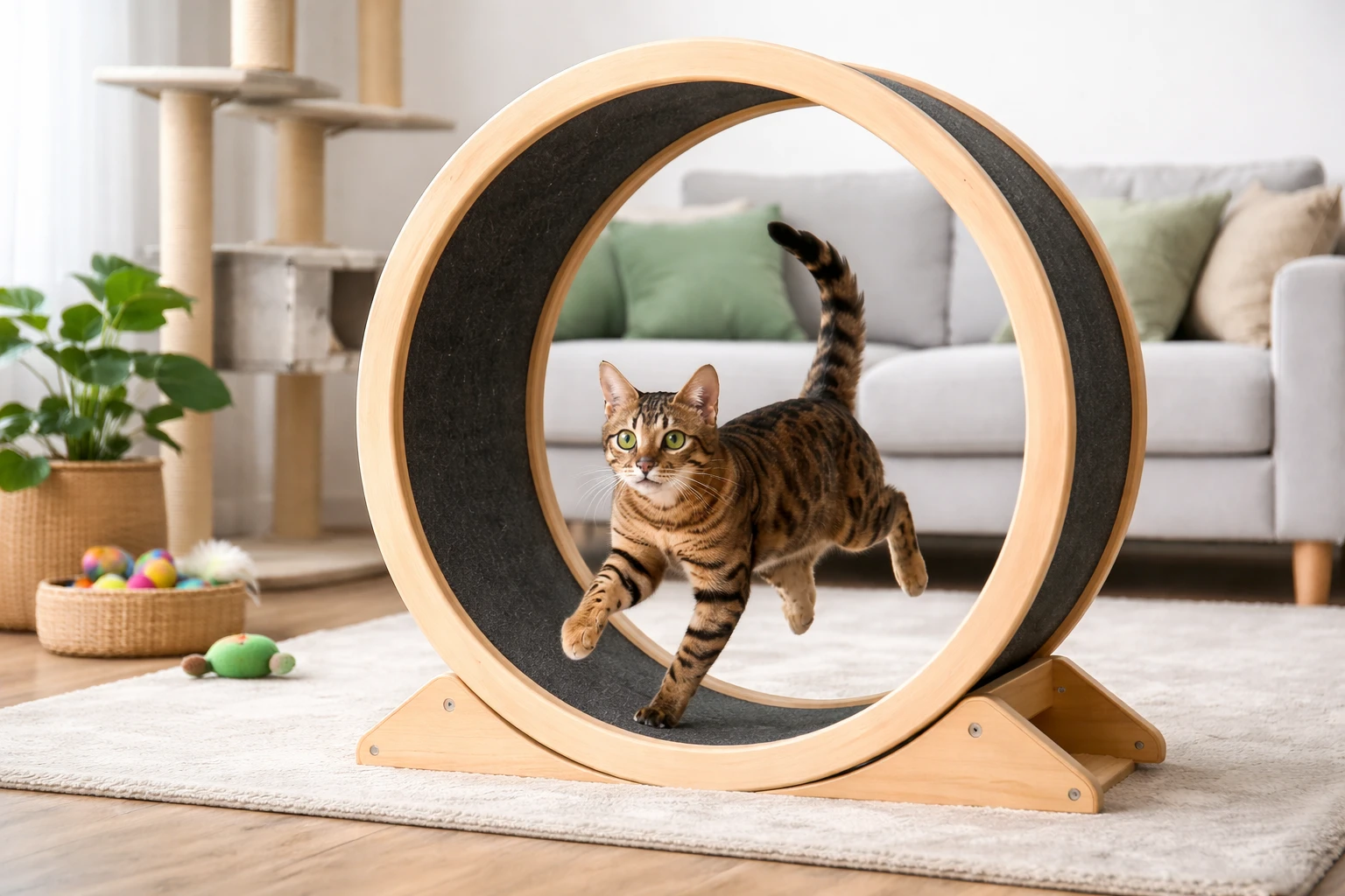 hogyan mozogjon eleget a lakásban tartott macska